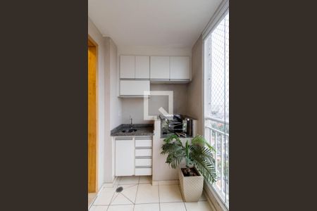 Varanda Gourmet de apartamento à venda com 3 quartos, 77m² em Jardim Flor da Montanha, Guarulhos
