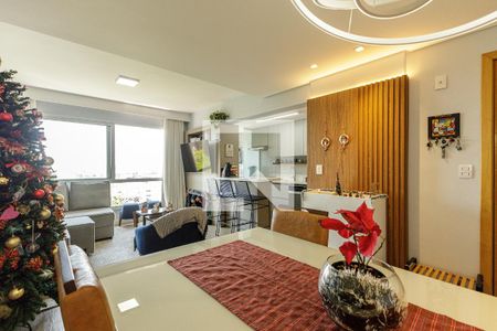 Sala de apartamento à venda com 3 quartos, 80m² em Cristo Redentor, Porto Alegre