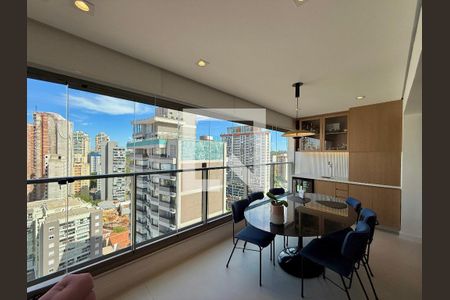 Varanda de apartamento à venda com 2 quartos, 100m² em Jardim das Acacias, São Paulo