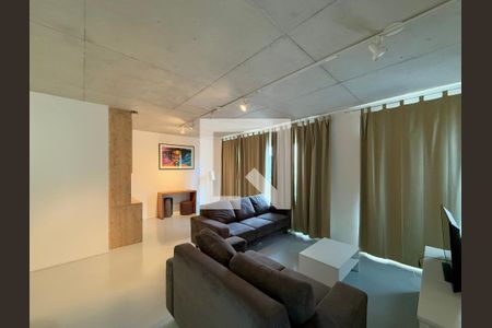 Sala  de apartamento à venda com 1 quarto, 70m² em Jardim das Acacias, São Paulo