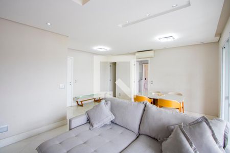 Sala de apartamento à venda com 2 quartos, 86m² em Vila Gilda, Santo André