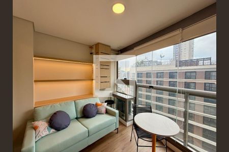 Sala de kitnet/studio para alugar com 1 quarto, 32m² em Itaim Bibi, São Paulo