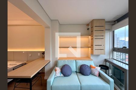 Sala de kitnet/studio para alugar com 1 quarto, 32m² em Itaim Bibi, São Paulo