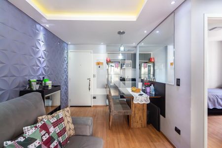 Sala  de apartamento à venda com 2 quartos, 48m² em Recanto das Rosas, Osasco