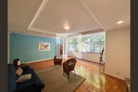 Sala de apartamento para alugar com 3 quartos, 130m² em Copacabana, Rio de Janeiro
