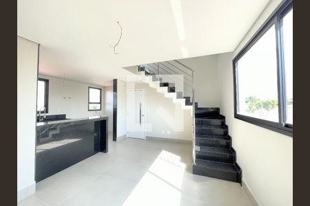 Sala de apartamento à venda com 4 quartos, 144m² em Planalto, Belo Horizonte