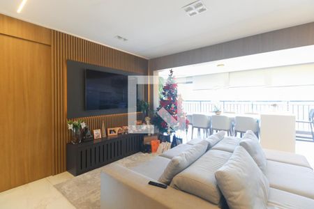 Sala  de apartamento à venda com 3 quartos, 112m² em Chácara Califórnia, São Paulo