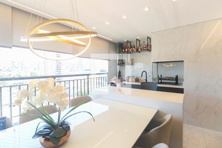 Varanda Gourmet  de apartamento à venda com 3 quartos, 112m² em Chácara Califórnia, São Paulo