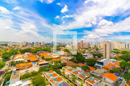 Vista Varanda da Sala de apartamento à venda com 3 quartos, 125m² em Campo Belo, São Paulo