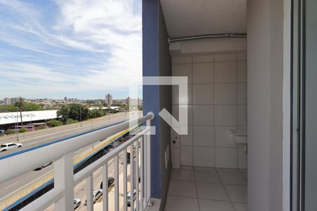 Varanda da Sala de apartamento para alugar com 2 quartos, 42m² em Jardim, Santo André