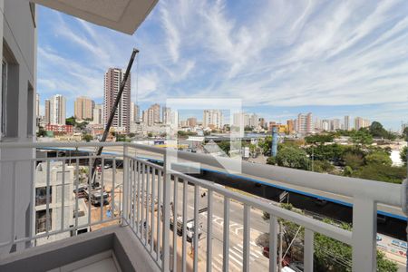 Varanda da Sala de apartamento para alugar com 2 quartos, 42m² em Jardim, Santo André