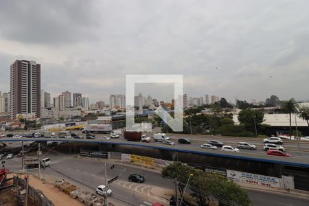 Vista da Sacada da Sala de apartamento à venda com 2 quartos, 43m² em Jardim, Santo André