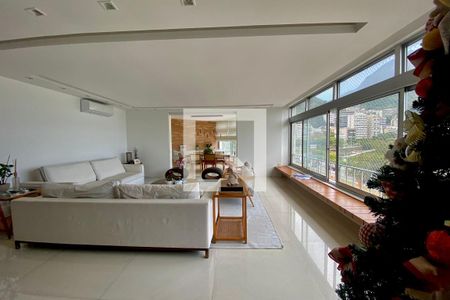 SALA de apartamento para alugar com 5 quartos, 267m² em Lagoa, Rio de Janeiro