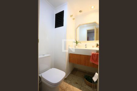 Lavabo de apartamento à venda com 3 quartos, 110m² em Jardim Leonor, São Paulo