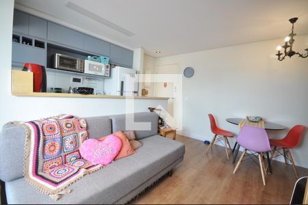 Sala de apartamento para alugar com 2 quartos, 51m² em Vila Gustavo, São Paulo