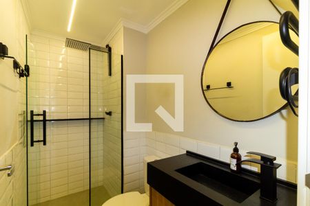 Banheiro de apartamento para alugar com 1 quarto, 24m² em Vila Prudente, São Paulo