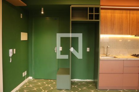 Sala e Cozinha Integrada de apartamento para alugar com 1 quarto, 37m² em Santa Cecilia, São Paulo