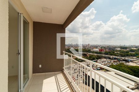 Varanda da Sala de apartamento à venda com 2 quartos, 41m² em Vila Guilherme, São Paulo
