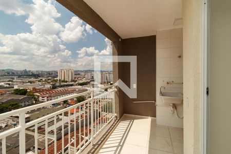 Varanda da Sala de apartamento à venda com 2 quartos, 41m² em Vila Guilherme, São Paulo