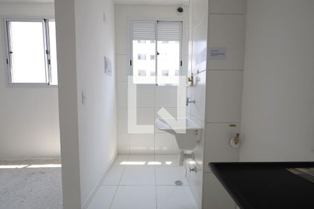 Sala / Cozinha / Área de Serviço de apartamento à venda com 2 quartos, 37m² em Jardim, Santo André