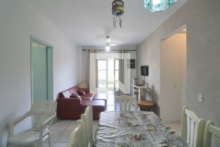 Sala de apartamento para alugar com 2 quartos, 80m² em Jardim Belmar, Guarujá