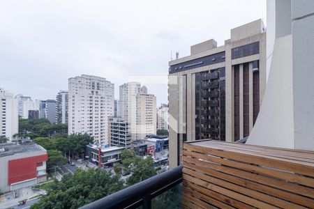 Varanda de apartamento para alugar com 1 quarto, 45m² em Indianópolis, São Paulo