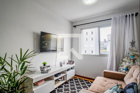 Sala de apartamento à venda com 2 quartos, 55m² em Parque das Nações, Santo André