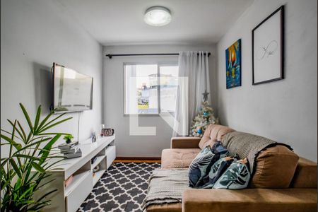 Sala de apartamento à venda com 2 quartos, 55m² em Parque das Nações, Santo André