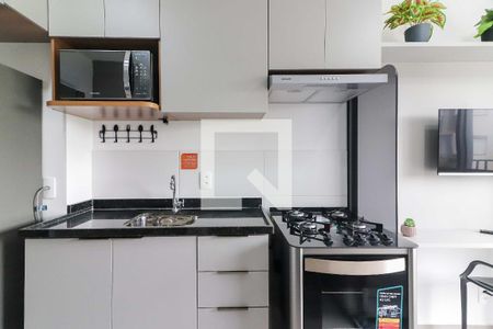 Cozinha e Área de Serviço de apartamento para alugar com 1 quarto, 27m² em Vila Butantã, São Paulo