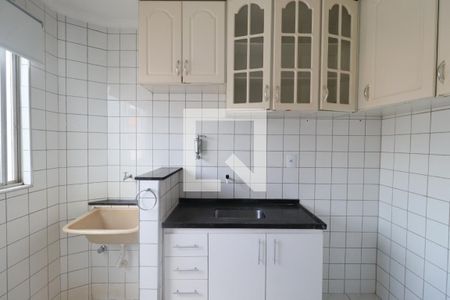 Cozinha de apartamento para alugar com 3 quartos, 55m² em Jardim Paulistano, Ribeirão Preto