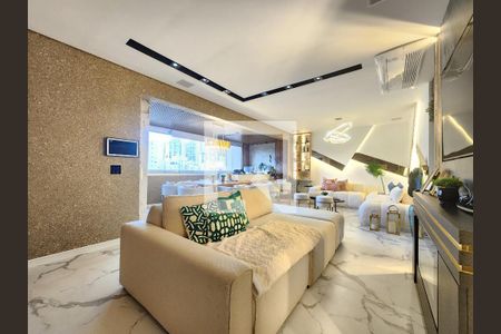 Sala de apartamento à venda com 2 quartos, 126m² em Vale do Sereno, Nova Lima