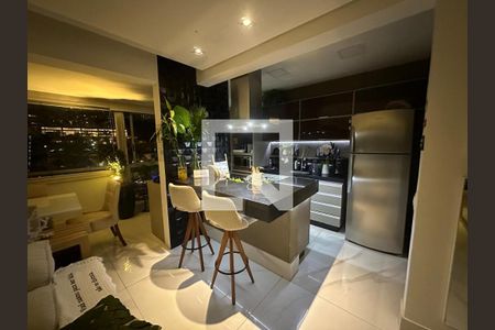 Cozinha de apartamento à venda com 2 quartos, 77m² em Vale do Sereno, Nova Lima