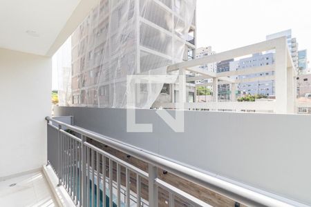 Varanda de kitnet/studio para alugar com 1 quarto, 29m² em Vila Olímpia, São Paulo
