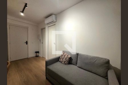 Sala/Cozinha de apartamento para alugar com 1 quarto, 28m² em Moema, São Paulo