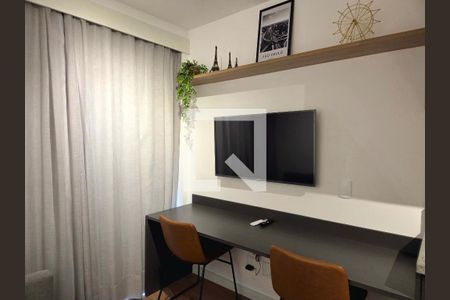 Sala/Cozinha de apartamento para alugar com 1 quarto, 28m² em Moema, São Paulo