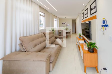 Sala de apartamento à venda com 3 quartos, 155m² em Jardim America, Belo Horizonte