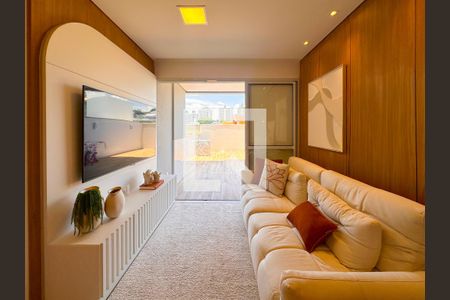 Sala de TV de apartamento para alugar com 3 quartos, 138m² em Canto, Florianópolis