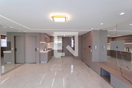 Sala/Cozinha de apartamento à venda com 3 quartos, 120m² em Castelo, Belo Horizonte