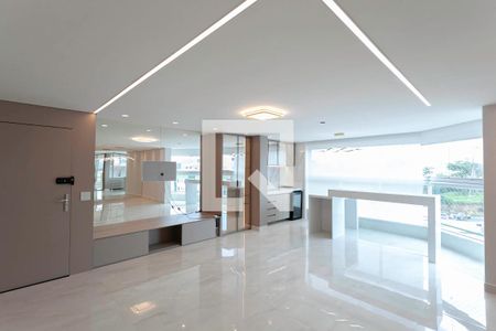 Sala/Cozinha de apartamento à venda com 3 quartos, 120m² em Castelo, Belo Horizonte