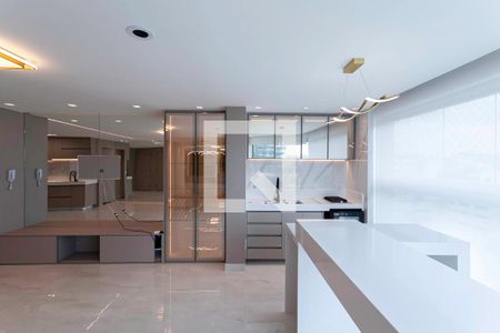 Sala/Cozinha de apartamento à venda com 3 quartos, 120m² em Castelo, Belo Horizonte