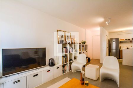 Sala de apartamento à venda com 3 quartos, 105m² em Parque das Nações, Santo André