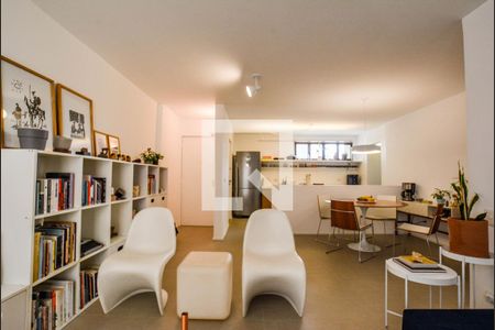 Sala de apartamento à venda com 3 quartos, 105m² em Parque das Nações, Santo André