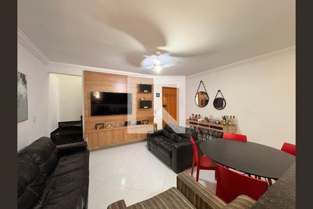 Sala de apartamento para alugar com 3 quartos, 150m² em Vila Valparaíso, Santo André