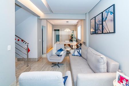 Sala 1 de apartamento à venda com 4 quartos, 242m² em Buritis, Belo Horizonte