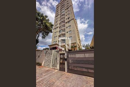 Fachada e portaria de apartamento à venda com 2 quartos, 70m² em Vila Alzira, Santo André