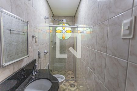 Banheiro da Suíte de apartamento para alugar com 3 quartos, 92m² em Cidade Nova, Belo Horizonte