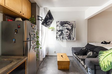 Studio de kitnet/studio para alugar com 1 quarto, 23m² em República, São Paulo