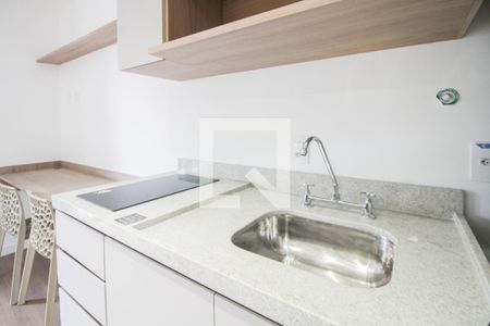 Sala/Quarto/Cozinha de kitnet/studio para alugar com 1 quarto, 25m² em Alto da Mooca, São Paulo