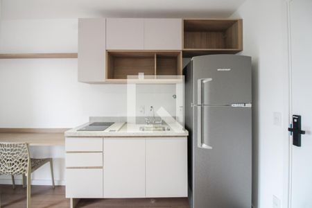 Sala/Quarto/Cozinha de kitnet/studio para alugar com 1 quarto, 25m² em Alto da Mooca, São Paulo