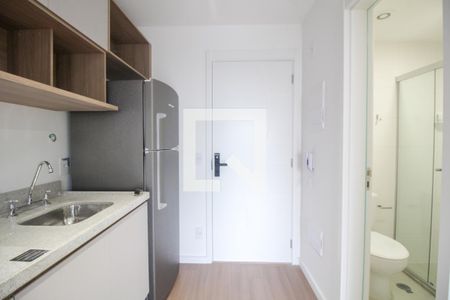 Sala/Quarto/Cozinha de kitnet/studio para alugar com 1 quarto, 25m² em Alto da Mooca, São Paulo